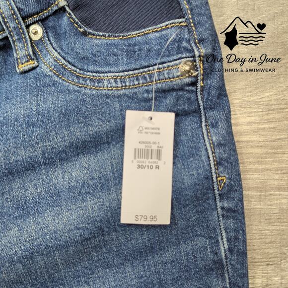 Gap Maternity Straight Leg Jeans Size 10 - Picture 2 of 6